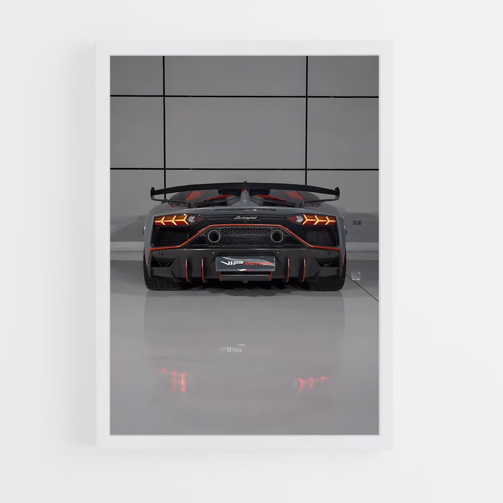 Poster Speed Vision – affiche Lamborghini (vue 3)